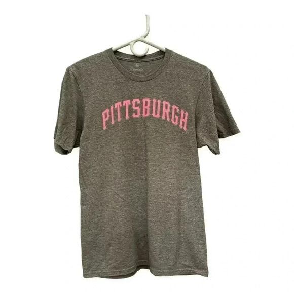 Pittsburgh Pirates Fanatics Mother's Day Pink on Heather Grey Women’s Small EUC - Picture 4 of 6